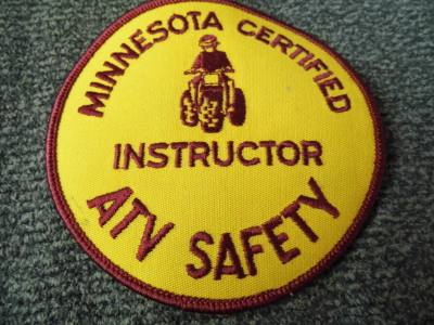 Minnesota Certified  ATV Safety Instructor